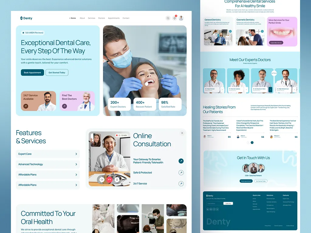 Clinic  HealthCare Website
