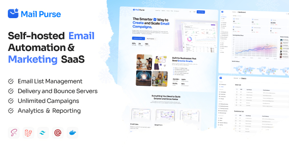 MailPurse - Self-hosted Email Automation & Marketing SaaS